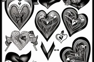 Heart beat tattoo idea