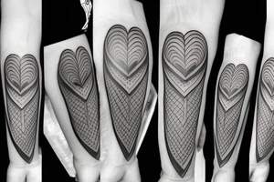 Heart rate tattoo idea