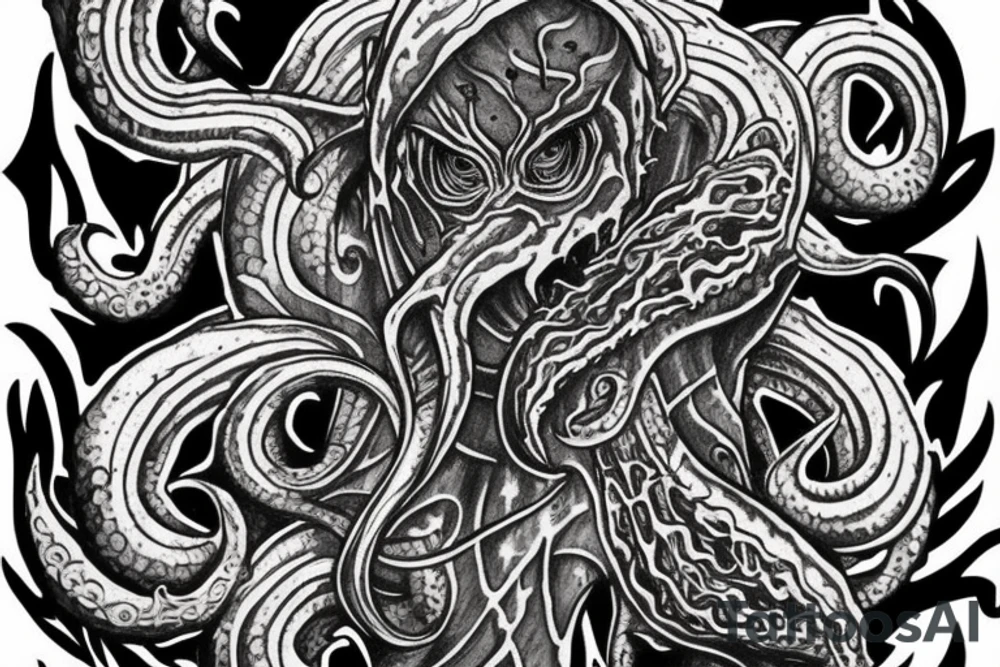 Cthulhu tattoo idea