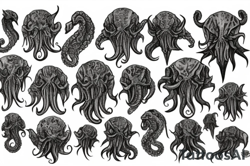Cthulhu tattoo idea