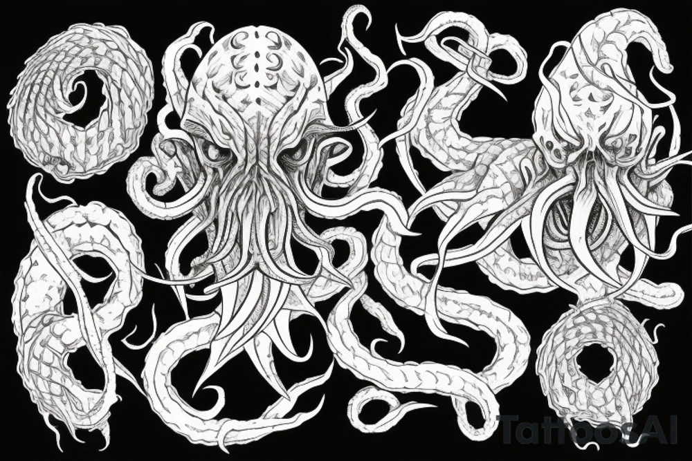 Cthulhu tattoo idea