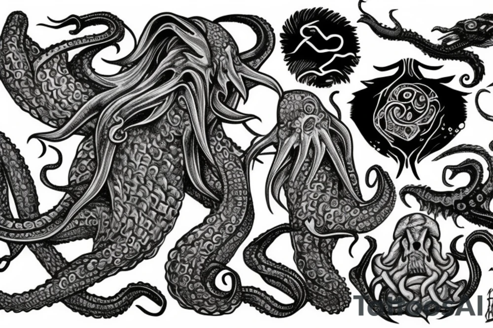 Cthulhu tattoo idea