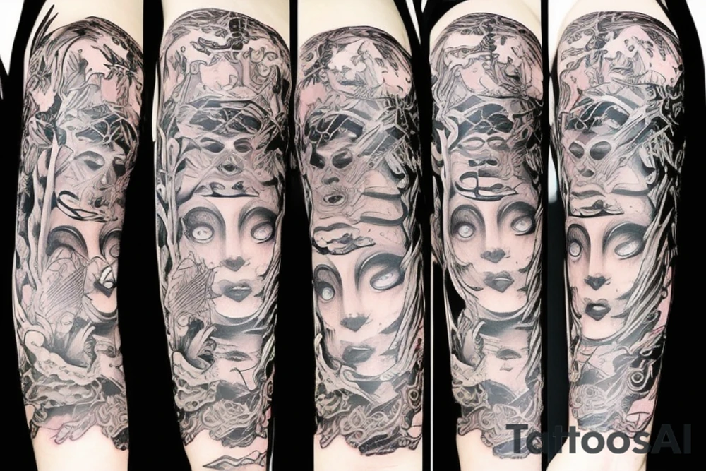 Jorōgumo tattoo idea