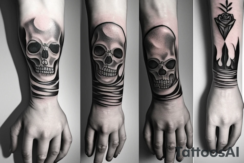 Skeleton king and queen hand tattoos tattoo idea