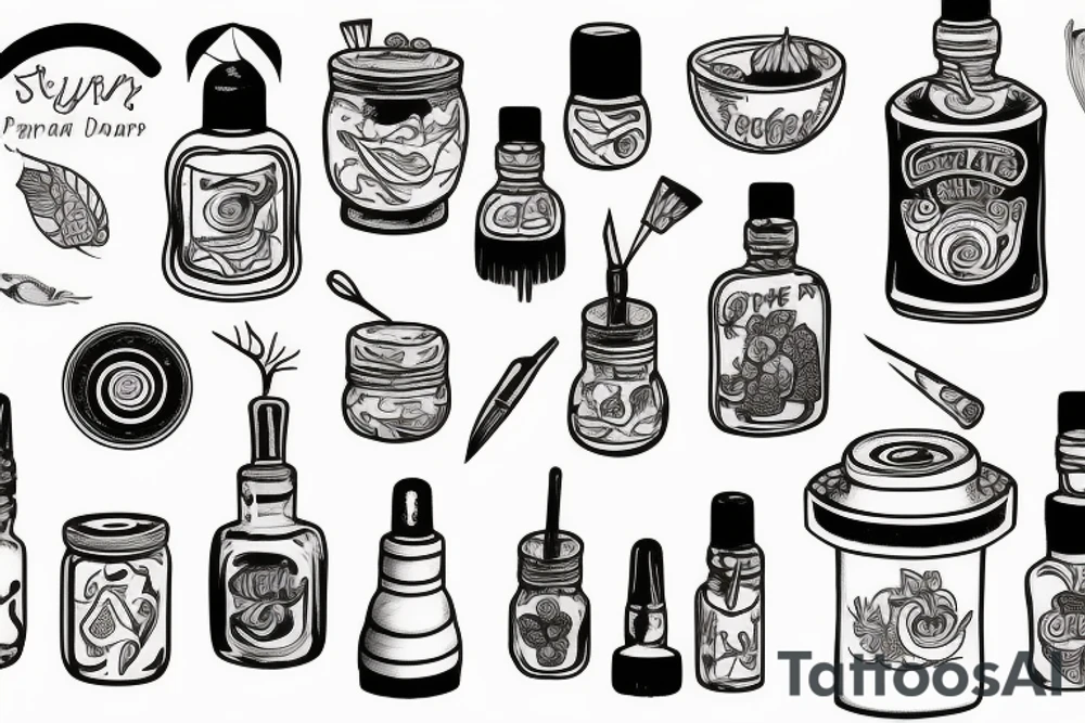 Syrup tattoo idea
