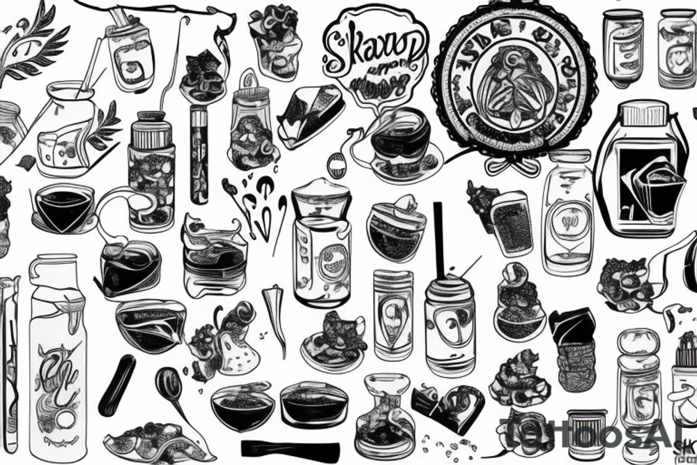 Syrup tattoo idea