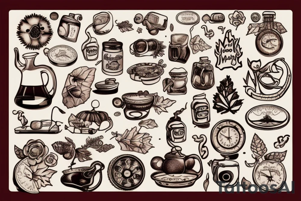 maple Syrup tattoo idea