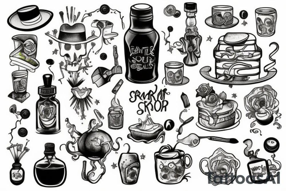 Syrup tattoo idea