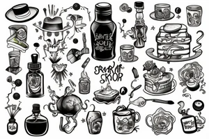 Syrup tattoo idea