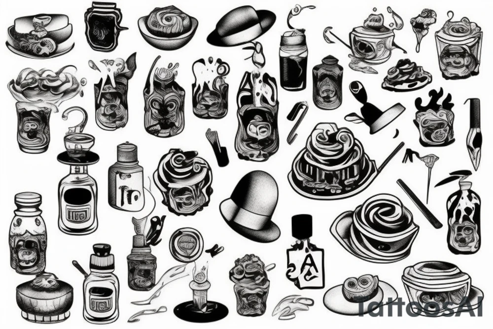 Syrup tattoo idea