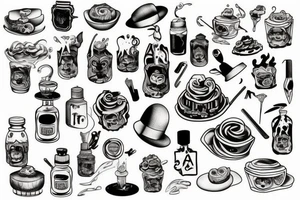 Syrup tattoo idea