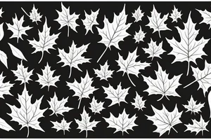 Maple leaves tattoo idea