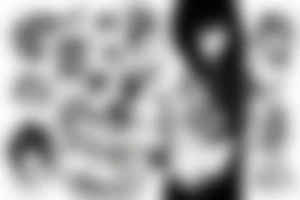 something with the hidden name "Katrine" tattoo idea