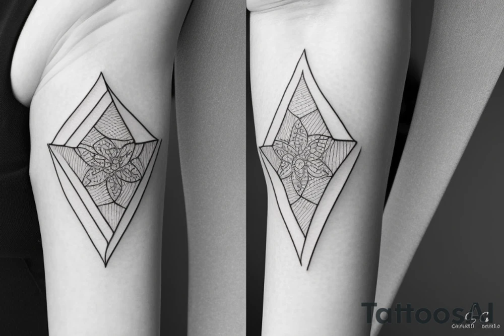 simple minimalistisc forearm tattoo with the meaning of Cathryn name "Pure" tattoo idea