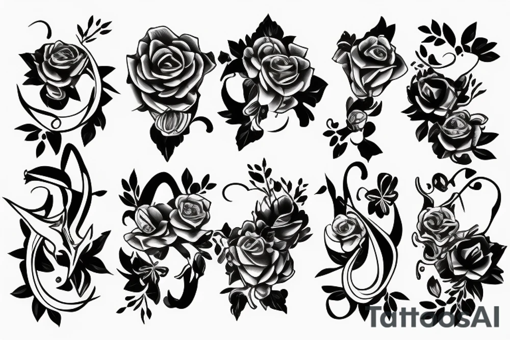 zodiaz sign twins tattoo idea