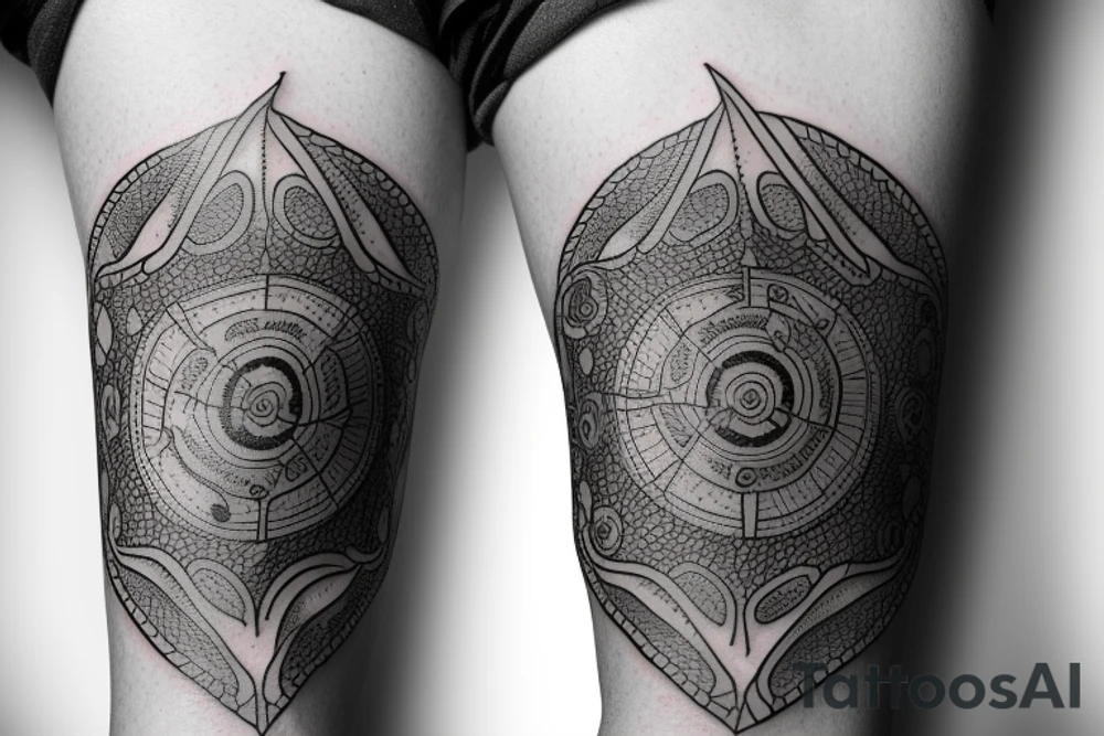 zodiac sign twins tattoo idea