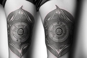 zodiac sign twins tattoo idea