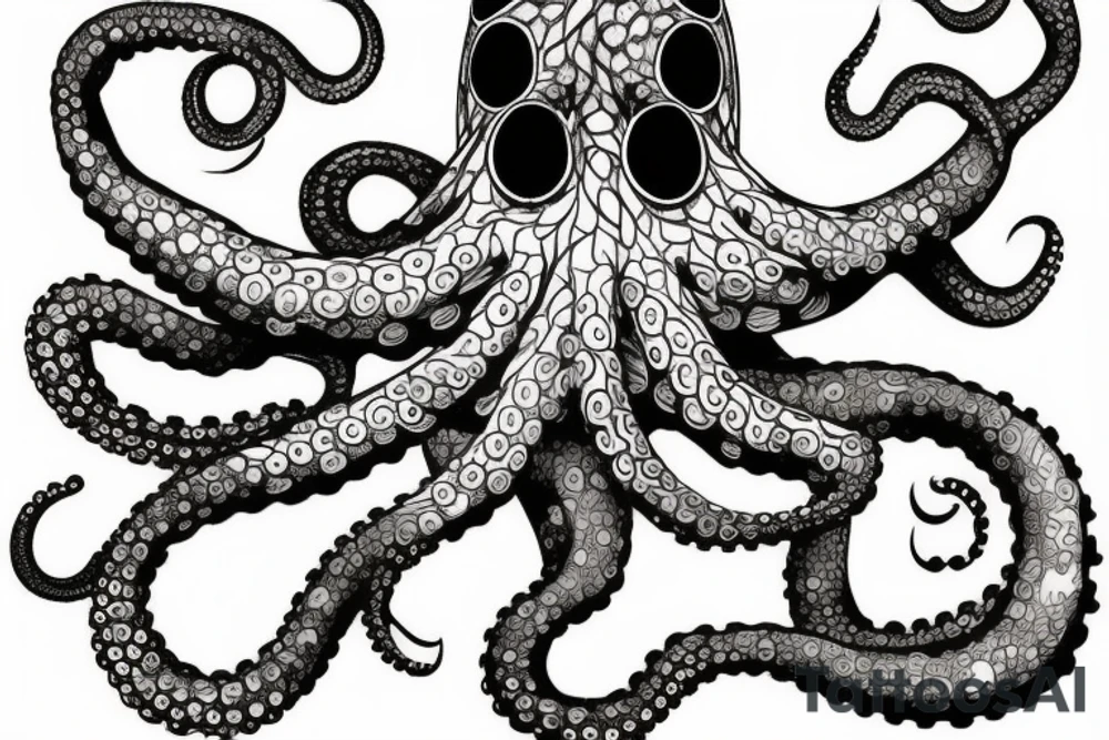 Octopus tattoo idea
