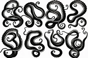 Octopus on the leg tattoo idea