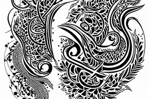 Arabic on the arm tattoo idea