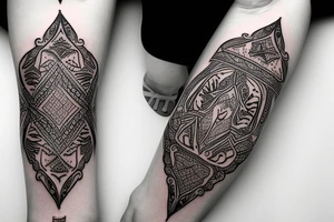 Arabic on the arm tattoo idea