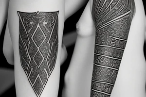 Arabic on the arm tattoo idea