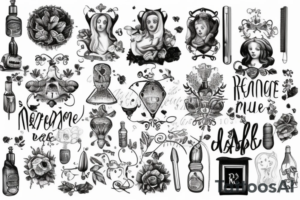 un unalome, et intégrer dedans des morceaux de moi, de ma vie, en rapport avec un enfant, un Maitre, la renaissance tattoo idea