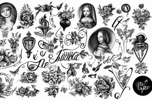 un unalome, et intégrer dedans des morceaux de moi, de ma vie, en rapport avec un enfant, un Maitre, la renaissance tattoo idea