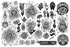 un unalome tattoo idea