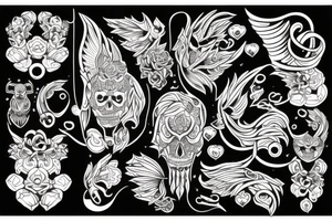 un unalome tattoo idea