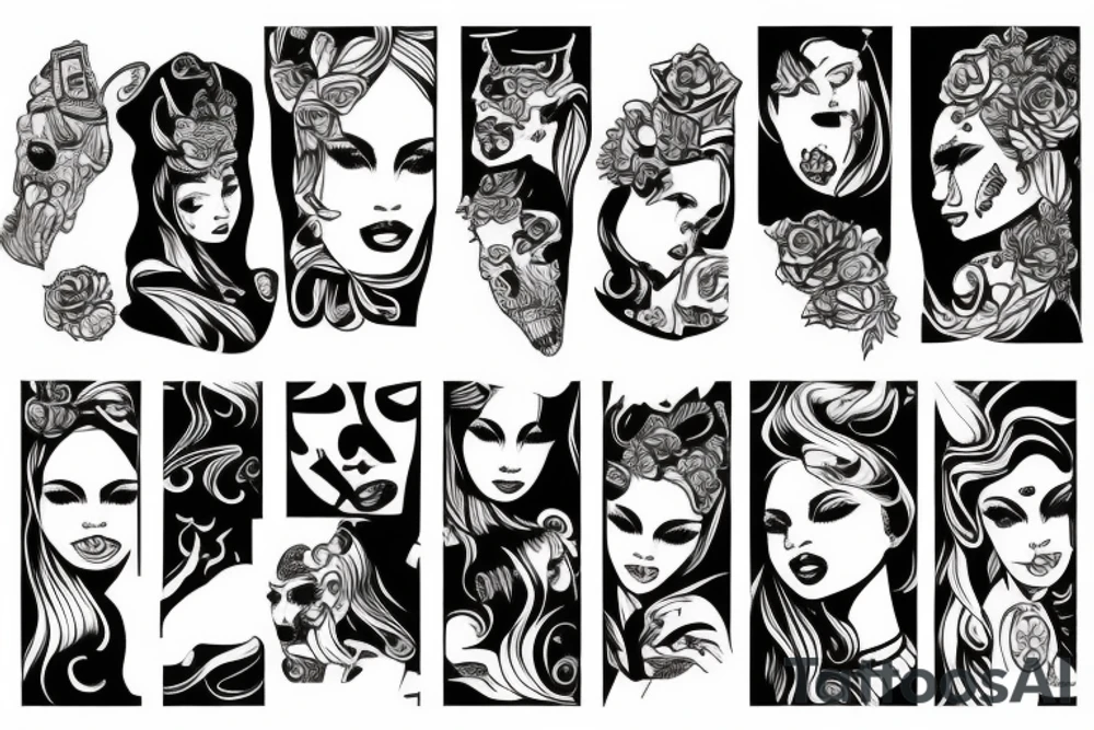 un unalome tattoo idea