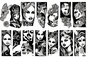 un unalome tattoo idea