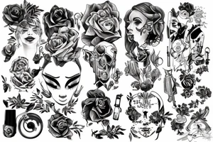 un unalome tattoo idea