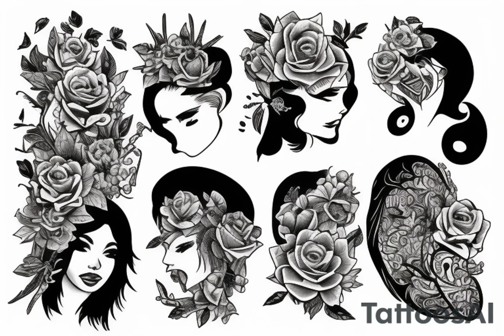 un unalome tattoo idea