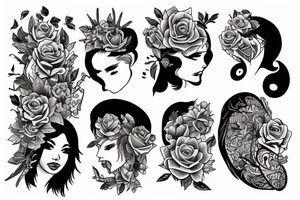 un unalome tattoo idea