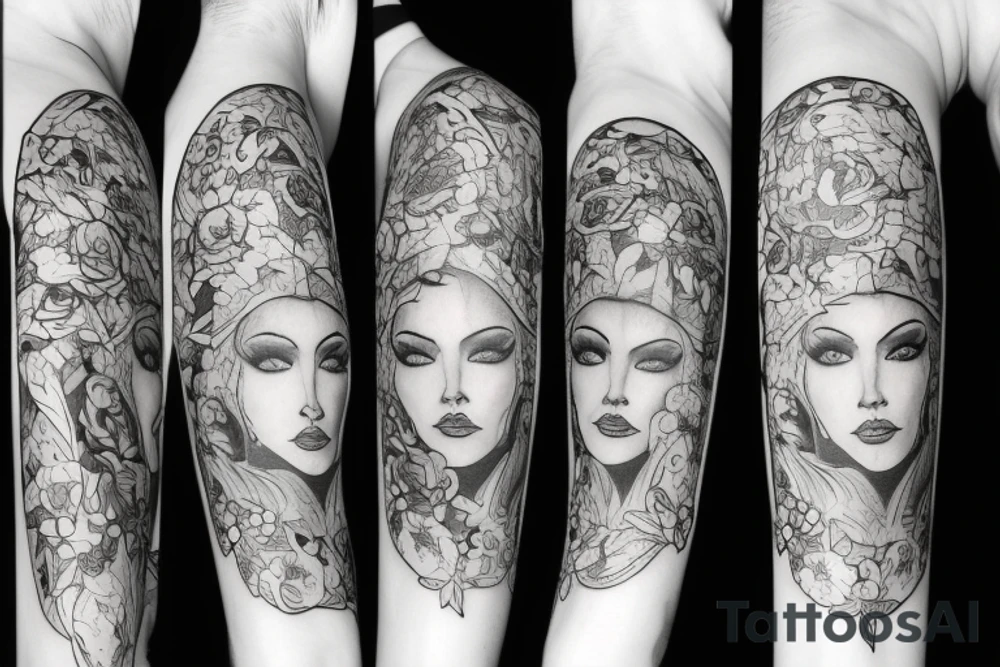 un unalome tattoo idea