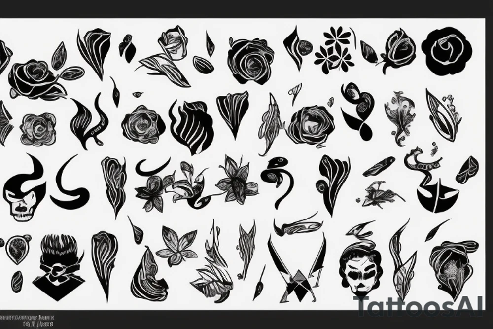 un unalome tattoo idea