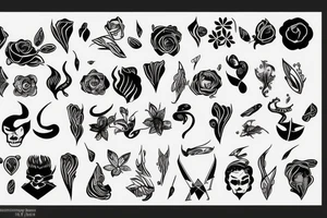 un unalome tattoo idea