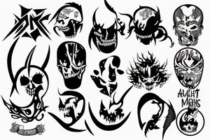 I am fighting the demons inside my head tattoo idea