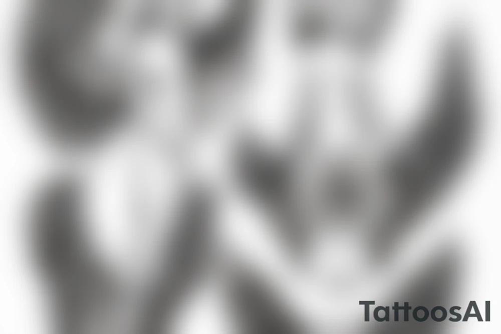 angels, purity, clean and holy tattoo idea