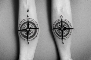 Its a compass that represents all the adventures i have had and all the adventures yet to come. Its a small tattoo for the inner forearm tattoo idea