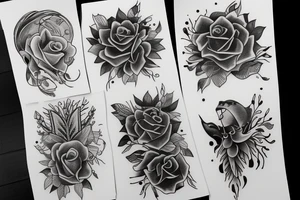 unalome tattoo idea
