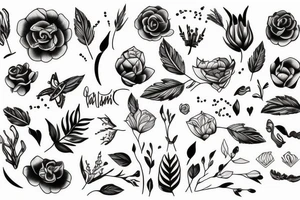 unalome tattoo idea