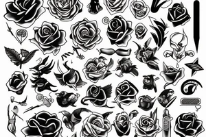unalome tattoo idea