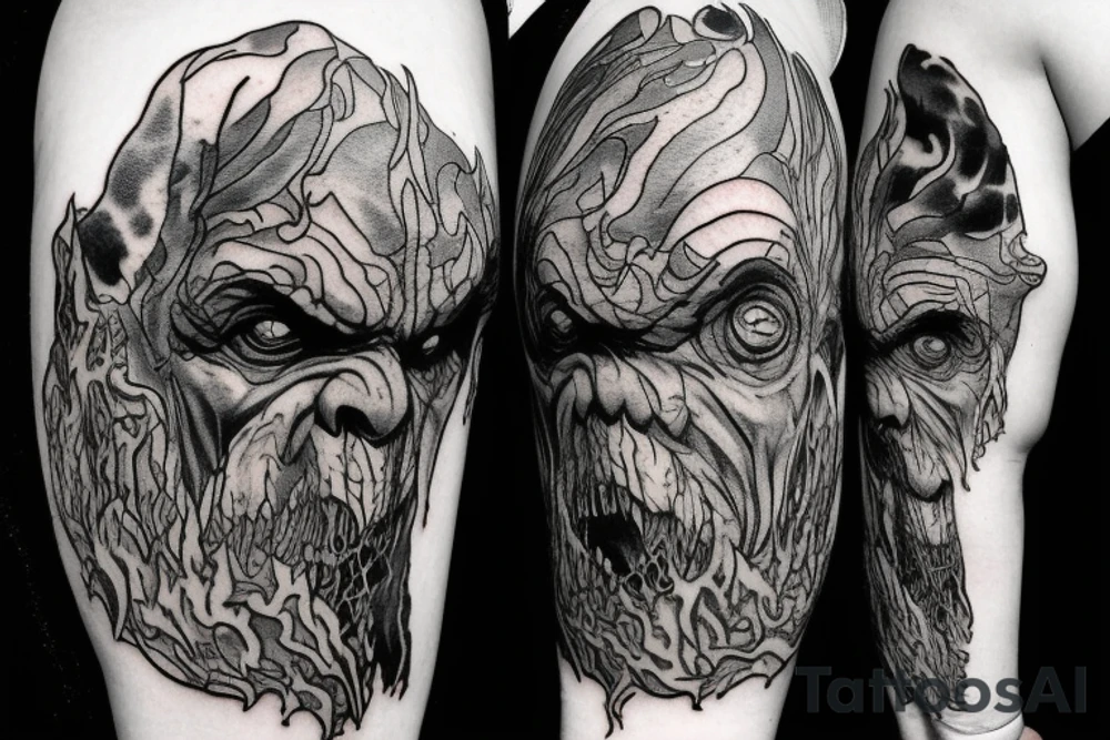 Balrog from Peter Jackson's lord of the rings tattoo idea Balrog from Peter Jackson's lord of the rings tattoo idea