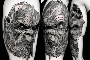 Balrog from Peter Jackson's lord of the rings tattoo idea