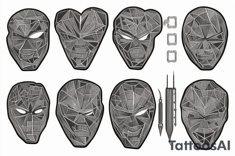 Half man half robot full body heart exploding gears sparks metal skin tattoo idea