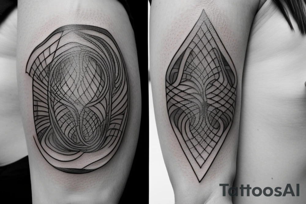 Hourglass tattoo idea