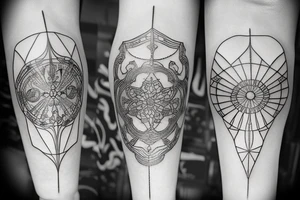 Sandglass tattoo idea