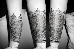 Sandglass tattoo idea